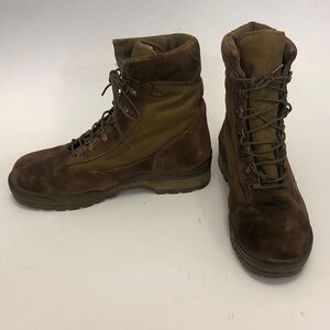 Corcoran 9M Boot Steel Toe Brown upper Suede oil resistant rubber sole Excellent
